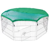 MaxxPet Kaninchenstall – Hasenstall Draußen Winterfest – Kaninchenstall Outdoor – Käfig für Kaninchen - 80x75 cm - Kleintierstall - Kaninchenstall Draußen Winterfest