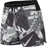 Nike Herren Stride Run Energy Gefütterte Dri-Fit-Laufshorts grau