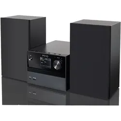 PEAQ PMS 320 Micro Hifi System (Schwarz)