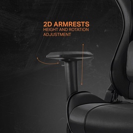 deltaco GAM-096 Gaming Chair schwarz