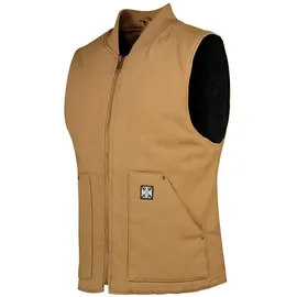 West Coast Choppers Heavy Duty Weste - Brown - S