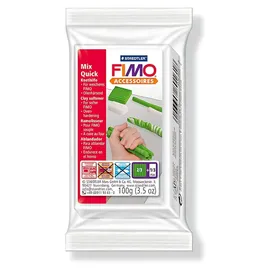 Staedtler FIMO Modelliermasse Mix Quick 100 g Block weiß