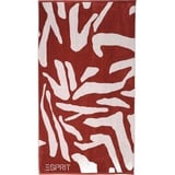 Esprit Strandtuch Robins Beach, Velours (1-St), Badetuch, modernes abstraktes Design bunt