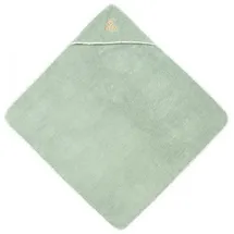 VOSSEN Teddy Kapuzentuch 100 x 100 cm grün