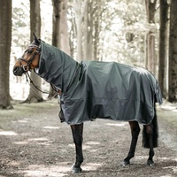 Kentucky Horsewear Horse Rain Coat Regendecke, Größe:125-140, Farbe:grau
