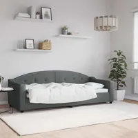 VidaXL Tagesbett Dunkelgrau 80x200 cm Stoff