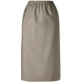 GOLDNER Bleistiftrock Damen Meliert Beige 23