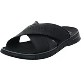 Bugatti man Herren Slipper, Männer Slipper, Mokassins,Freizeit,Slip-ons,freitzeitschuhe,offener einschlupf,maennlich,Men's,Black (1000),42 EU/EU UK - 42