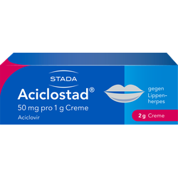 Aciclostad Creme gegen Lippenherpes 2 g