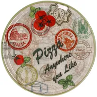 Pizzateller Charme Green - Moskau grün - 31cm - 04019#ZCHAV