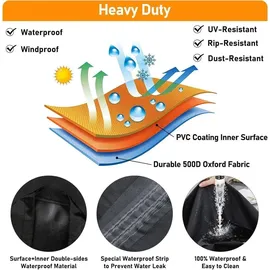 luxuskollektion Grillabdeckung Ø 47 cm 500D Oxford