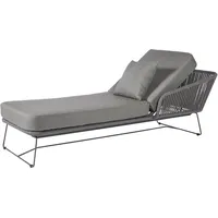 Diamond Garden Milos Kippliege 215 x 215 x 71 cm Dunkelgrau