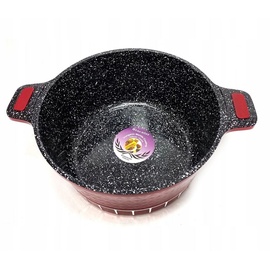 ZILNER Original 11-teiliges rotes Topfset Kochtopf Set | induktions Töpfe Set,Kochtöpfe,Töpfe Induktion | Kochgeschirr Set,Topfset - Rot