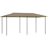 vidaXL Pavillon 3x3x2,6 m Taupe 160 g/m2