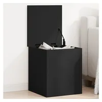 VidaXL Truhe Schwarz 40x42x46 cm Holzwerkstoff