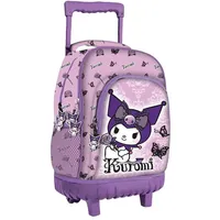 HELLO KITTY Kuromi Trolley-Schulrucksack in strahlendem Lila 44 cm | Gr.: onesize