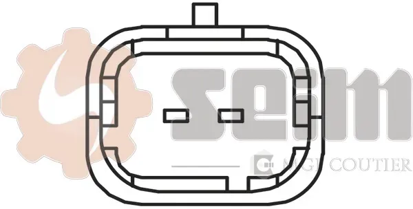SEIM Sensor, Ansauglufttemperatur ss81 für Ford Volvo Citroën Peugeot Fiat JAGUAR MAZDA Suzuki TOYOTA MINI LAND ROVER