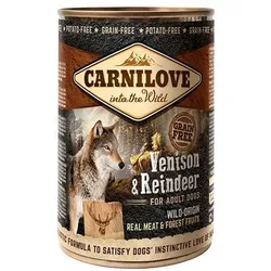 CARNILOVE Adult Wildfleisch & Rentier, Venison & Reindeer 400g