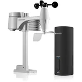 Bresser WLAN-Gateway-Wetterstation El Niño, 7-in-1 Profi-Sensor, Außentemperatur, Luftfeuchtigkeit