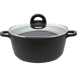 ELO Stahlwaren GmbH ELO BLACK Kochtopf 24 cm rund