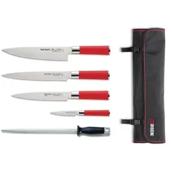 F. Dick Dick Red Spirit 5 teiliges Messerset in Tasche