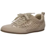 La Strada Schnürschuhe für Damen aus Italien, Spanien und Portugal für Damen, beige, 38 EU