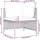vidaXL Garten-Lounge-Set 4-tlg. grau