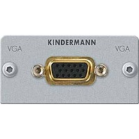Kindermann 7444000552 Steckdose VGA Aluminium