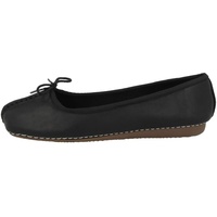 CLARKS Freckle Ice Black Leather,