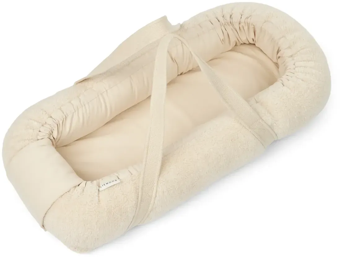 LIEWOOD - Gro Babynest / -trage, Fleece, sandy