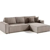 petits-meubles ECKSOFA Isaac 4 Sitzplätze Taupe