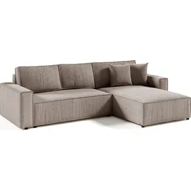 petits-meubles ECKSOFA Isaac 4 Sitzplätze Taupe
