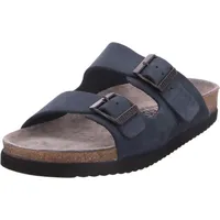 Mephisto Nerio Herren Pantolette, Größe:40 EU - Blau - 40