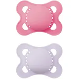 MAM Schnuller Original Pure plain Silikon 0-6 Monate,