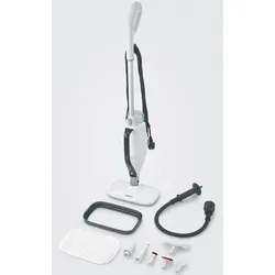 SEVERIN Multi-Sauger "SC 7145", grau (weiß, anthrazit), B:29cm H:111cm T:18cm, Nass-Trocken-Sauger, Dampfreiniger mit Kombi-Zubehör