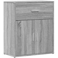 VidaXL Sideboard Grau Sonoma-Eiche 60x31x70 cm Holzwerkstoff - Grau