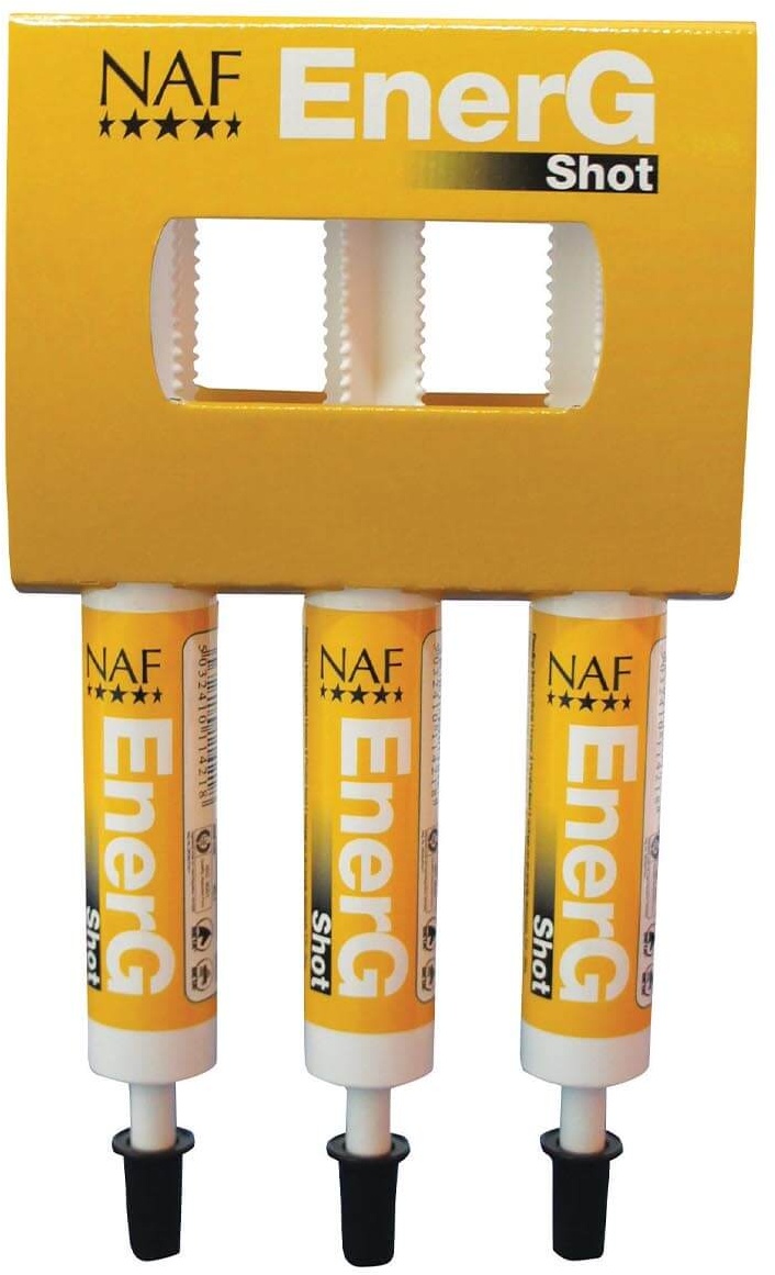NAF Nahrungsergänzung Maulspritze EnerG Shot 3er Pack