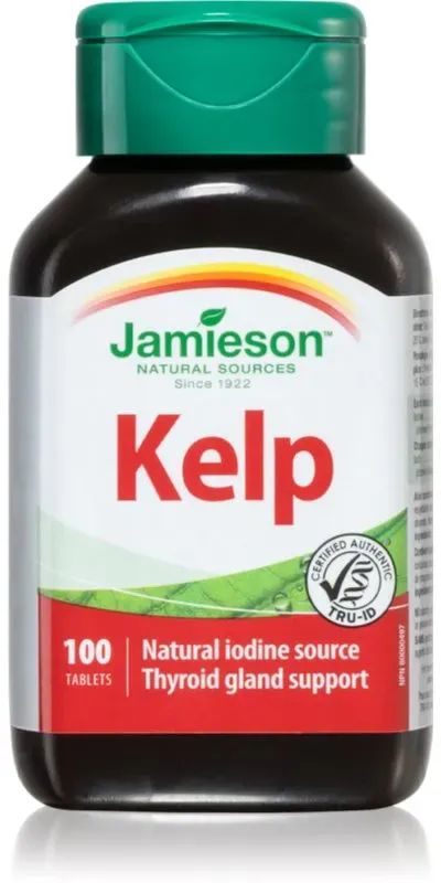 Jamieson Kelp Tabletten für die richtige Schilddrüsenfunktion 100 TABL