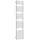 neu.haus Handtuchheizkörper Voss 1600 x 400 mm 720 W weiß Mittelventil