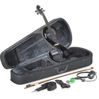 Stagg EVN 4/4 BK E-Violine mit Softcase