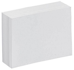 100 Karteikarten DIN A7 weiß blanko