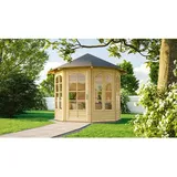 Weka Pavillon 234 A 3,05 x 2,82 m Natur
