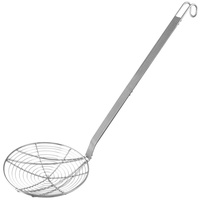 FMprofessional Frittierlöffel, Edelstahl, Silber, 47 x 16 x 11