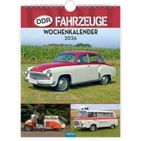 Trötsch Verlag Trötsch Wochenkalender zum Hängen DDR-Fahrzeuge 2026