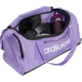 Adidas Linear Duffel Bag, Violet Fusion/White, S