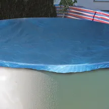 SUMMER FUN Standard-Abdeckplane Rund blau Ø 360 cm