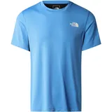 The North Face Lightbright T-Shirt Super Sonic Blue-TNF Black XL