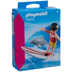PLAYMOBIL® Surferin mit Delfin 70423-Größe:Einheitsgröße