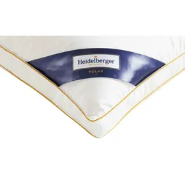 Heidelberger Bettwaren 3-Kammer-Kopfkissen Polar 80 x 40 cm Weiß