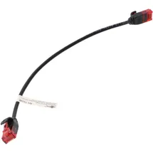 goobay 71547 Cat 6 Slim-Patchkabel, U/UTP, schwarz